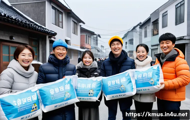 황치열 팬클럽 활동과 글로벌 인기 - A warm and inspiring community volunteer scene featuring a diverse group of fans from Hwang Chi-yeul...
